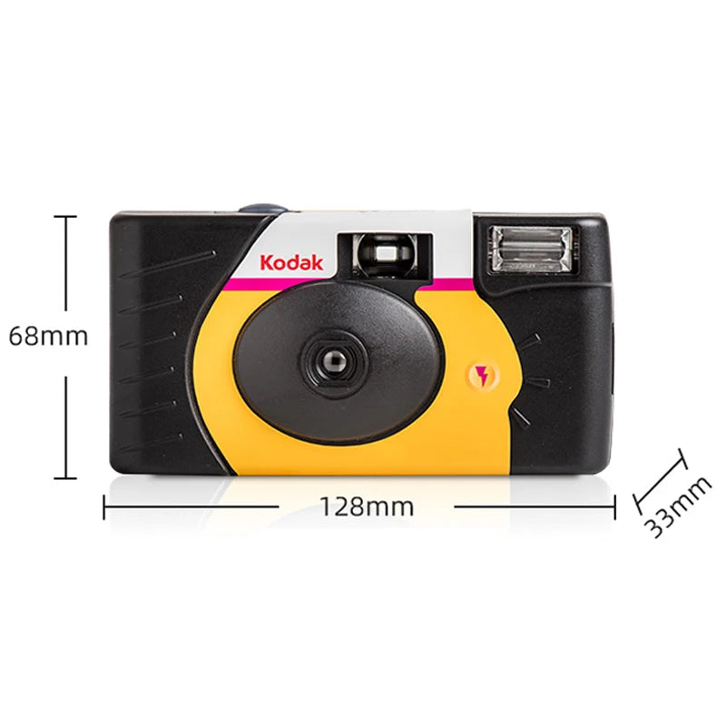 Kodak HD Power Flash Single Use Film Camera 27/39 Exposure Photos ( Daylight / HD Power Flash / Waterproof / FunSaver )